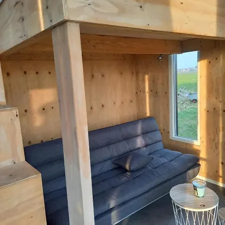 Tiny House Het Polderhuisje Streefkerk Exterior photo
